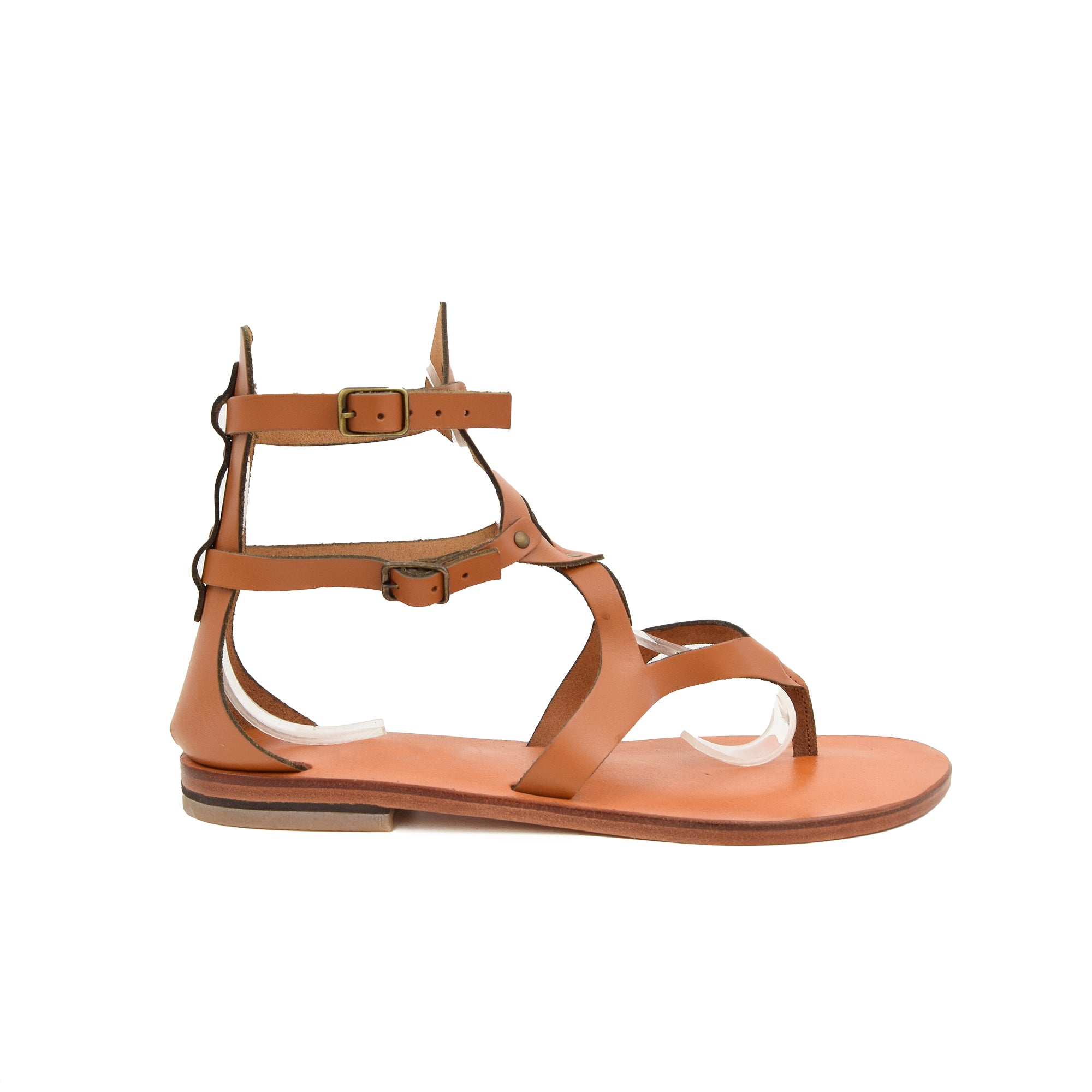 Miami Tan Leather Women's Sandals