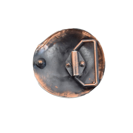 Bronze Toned Removable Metal Belt Buckle Tiberius