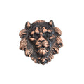 Bronze Toned Removable Metal Belt Buckle Tiger