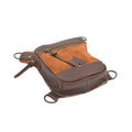 Brown Leather Belt Bag Nebula