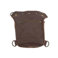 Brown Leather Belt Bag Nebula