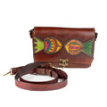 Brown Leather Carved & Crafted Hand Bags Licomedia