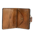 Brown Leather Carved & Crafted Wallet Apachi