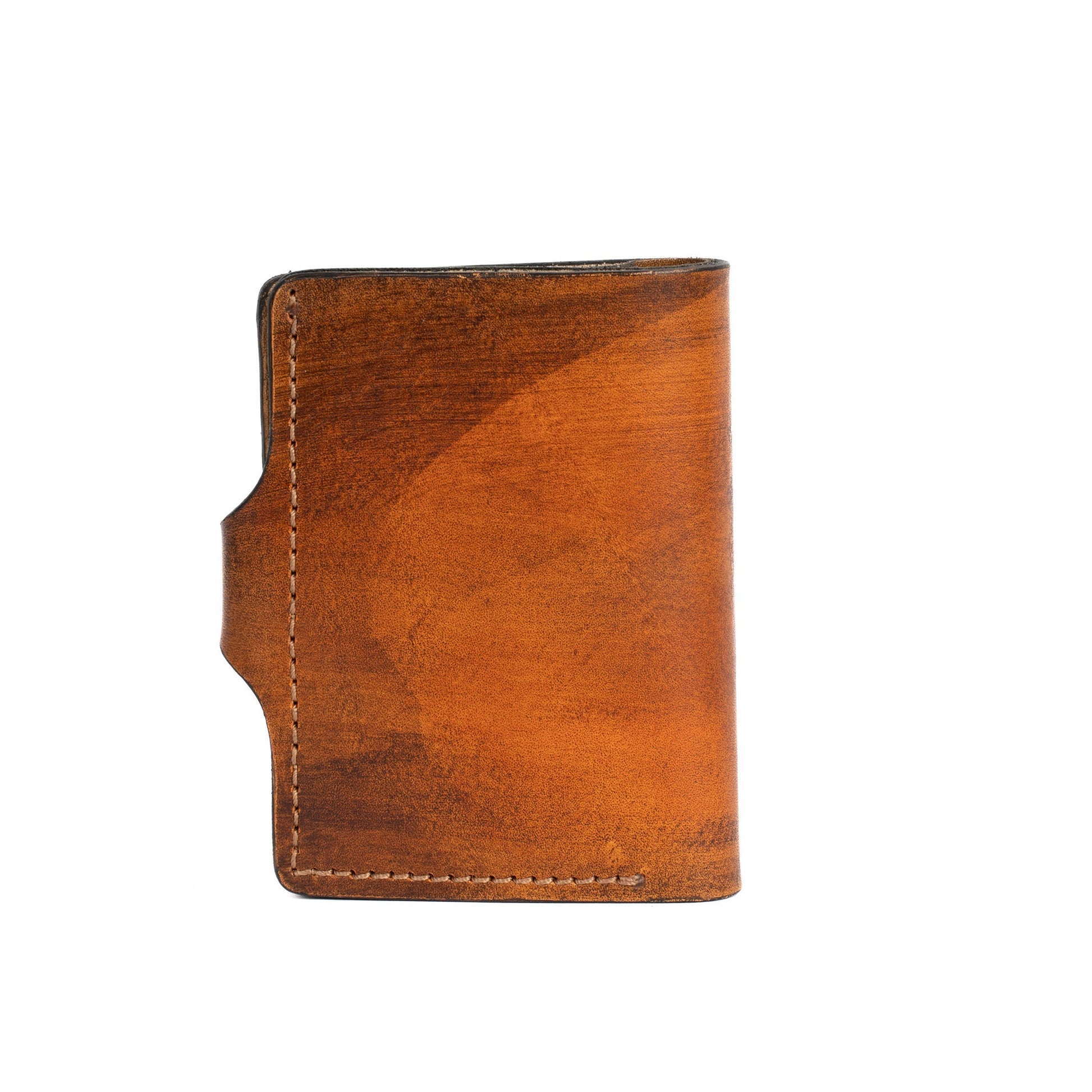 Brown Leather Carved & Crafted Wallet Apachi