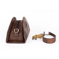 Brown Leather Crossbody Bag Harran