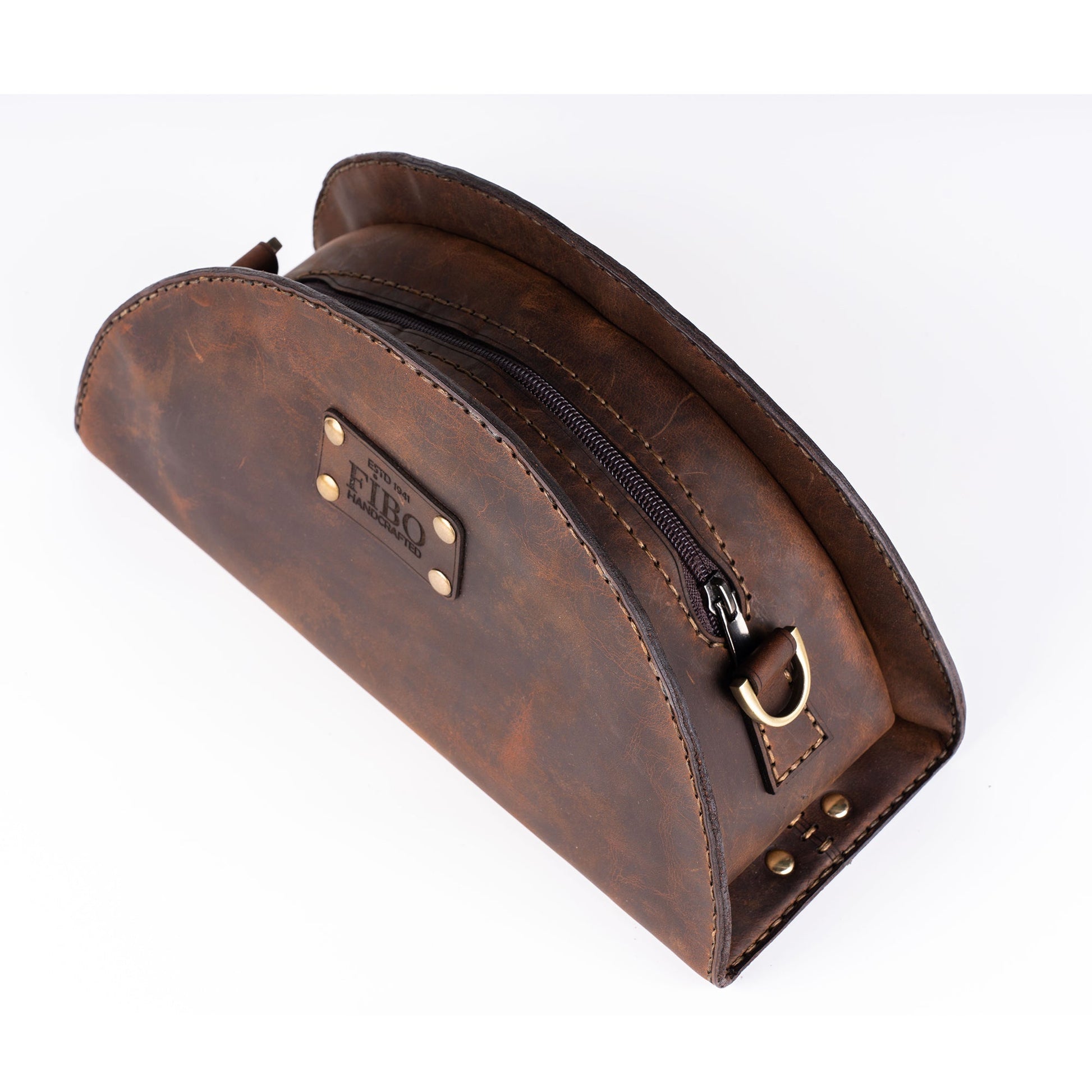 Brown Leather Crossbody Bag Harran