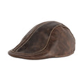 Brown Leather Hat Molokai