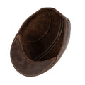 Brown Leather Hat Molokai