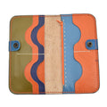 Colorfull Leather Carved & Crafted Wallet Belisama