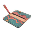 Colorfull Leather Carved & Crafted Wallet Faelintha