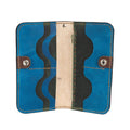 Colorfull Leather Carved & Crafted Wallet Geometric