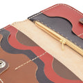 Colorfull Leather Carved & Crafted Wallet Helyssara