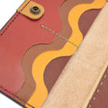 Colorfull Leather Carved & Crafted Wallet Quiana