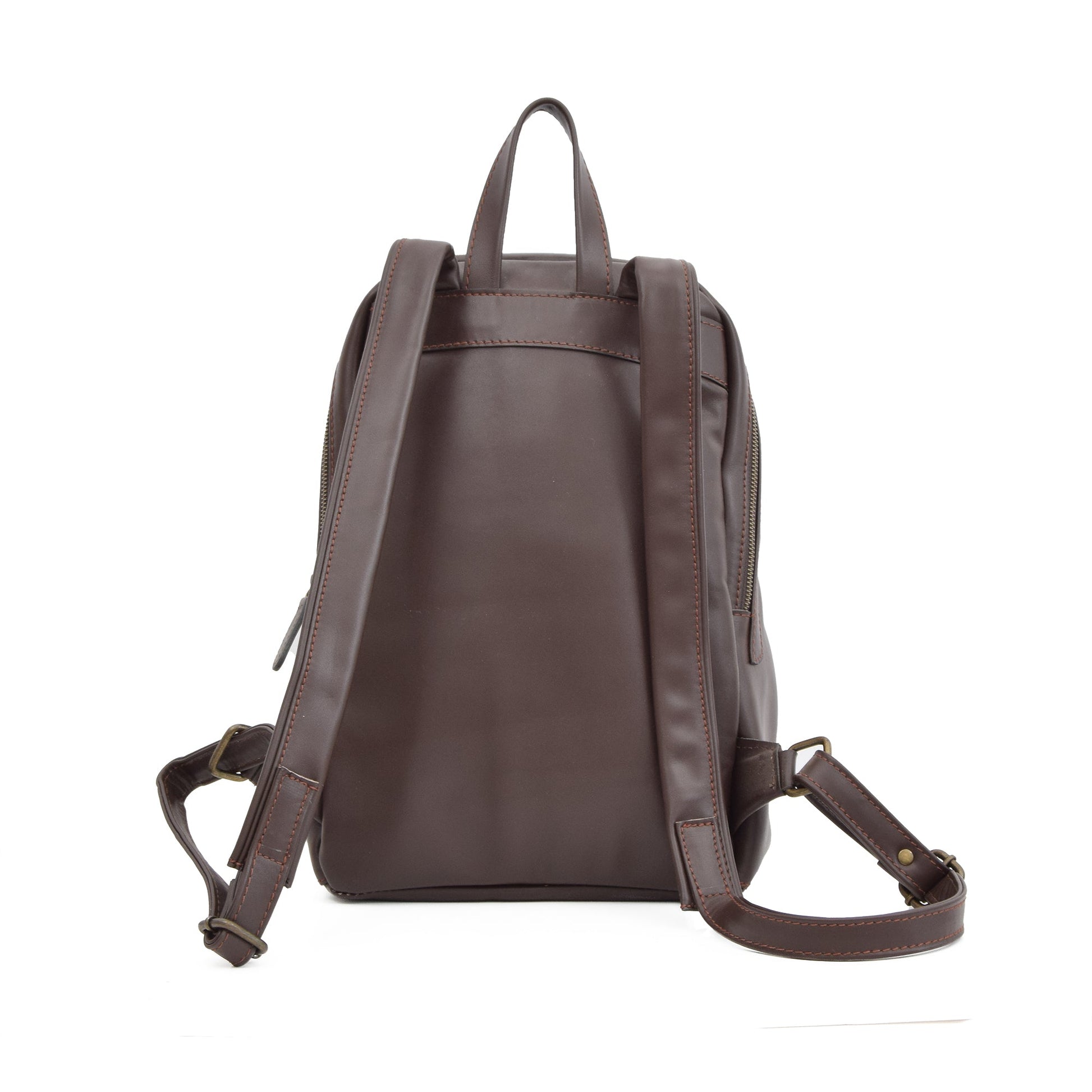 Daelysira Leather Backpacks