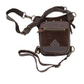 Dark Brown Leather Belt Bag Undina