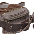 Dark Brown Leather Belt Bag Undina