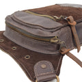 Dark Brown Leather Belt Bag Undina