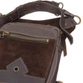 Dark Brown Leather Belt Bag Undina