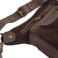 Dark Brown Leather Belt Bag Willowyn