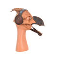 Full Face Halloween Leather Parrot Mask