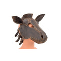 Full Face Horse Head Leather Mask