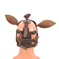 Full Face Horse Head Leather Mask