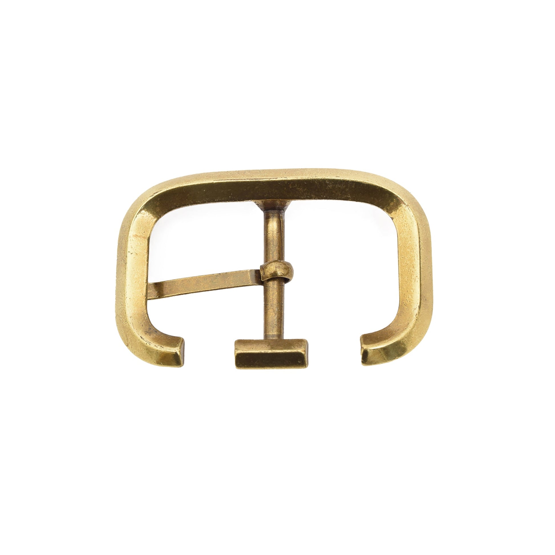 Gold Toned Removable Metal Belt Buckle Bargyla