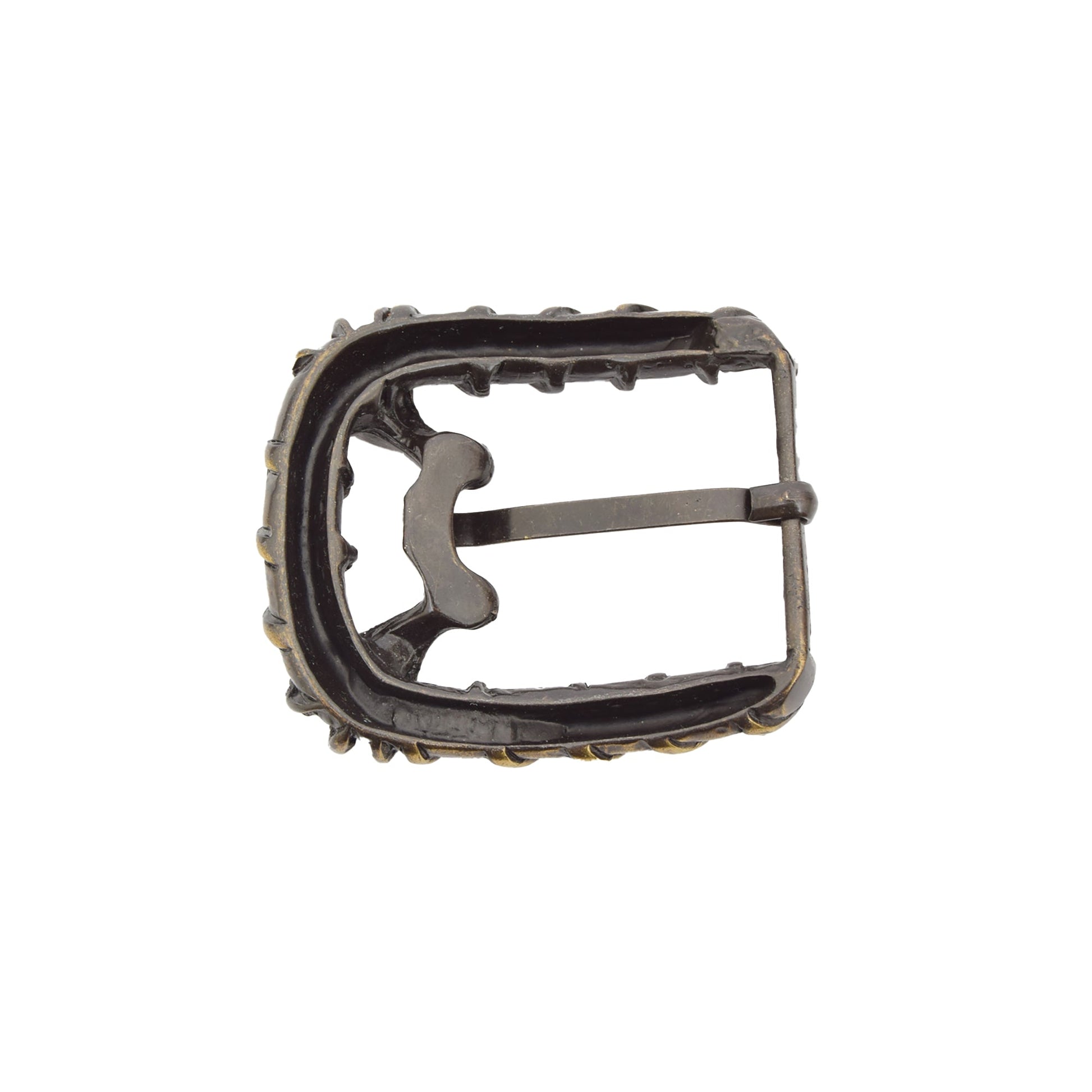 Gold Toned Removable Metal Belt Buckle Cassius