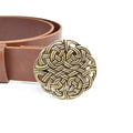 Gold Toned Removable Metal Belt Buckle Cyzius