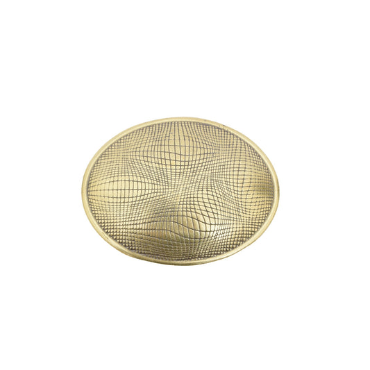 Gold Toned Removable Metal Belt Buckle Edinburg