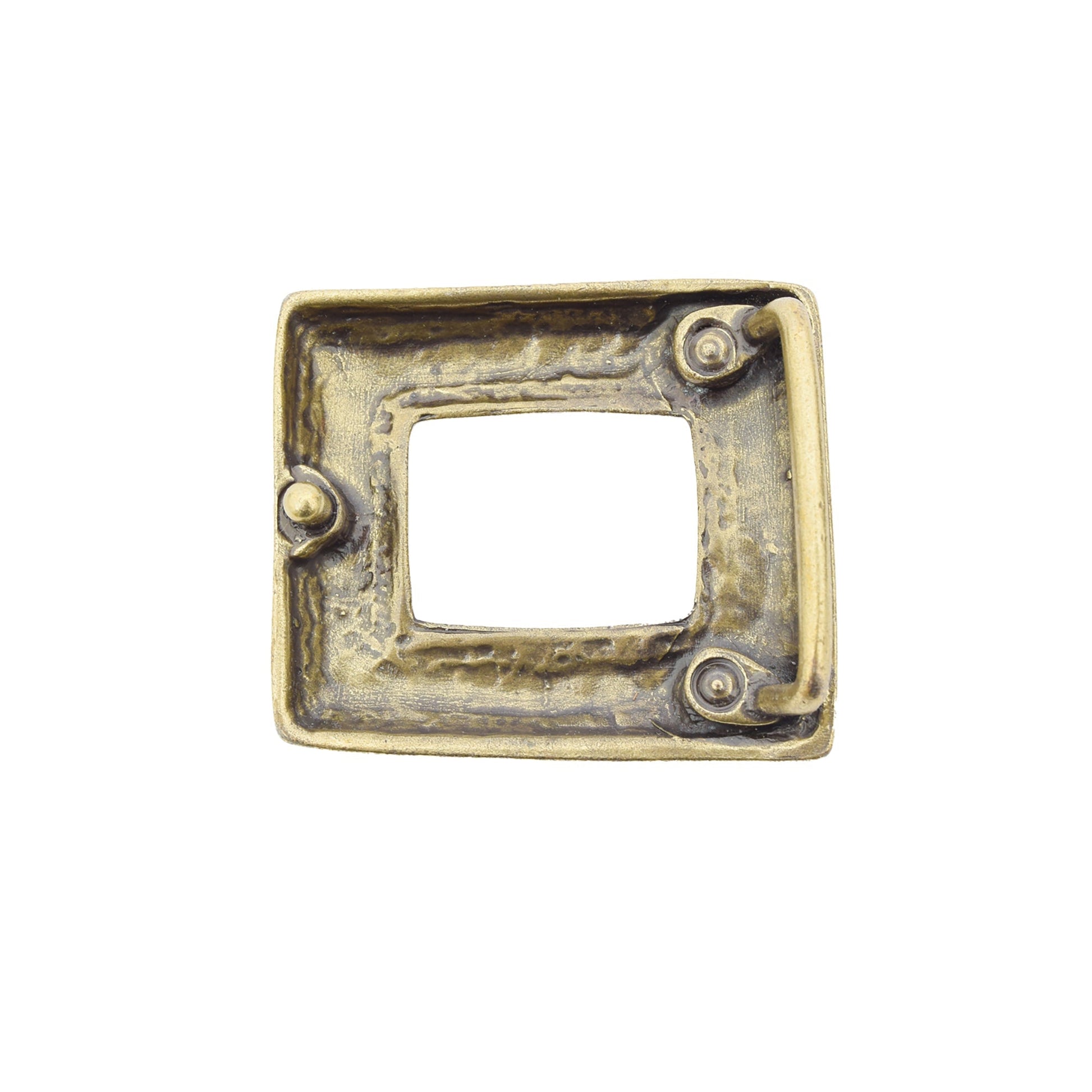 Gold Toned Removable Metal Belt Buckle Elaia