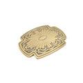 Gold Toned Removable Metal Belt Buckle Elder