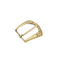 Gold Toned Removable Metal Belt Buckle Lyda