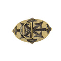 Gold Toned Removable Metal Belt Buckle Primal Prime