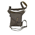 Gray Leather Belt Bag Elowen