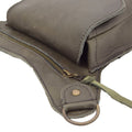 Gray Leather Belt Bag Elowen