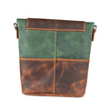 Green Leather Crossbody Bag Phaselis