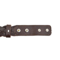 Leather Belt Brown with Changeable Buckle Eleganz