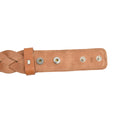 Leather Belt Tan with Changeable Buckle AuroraLux