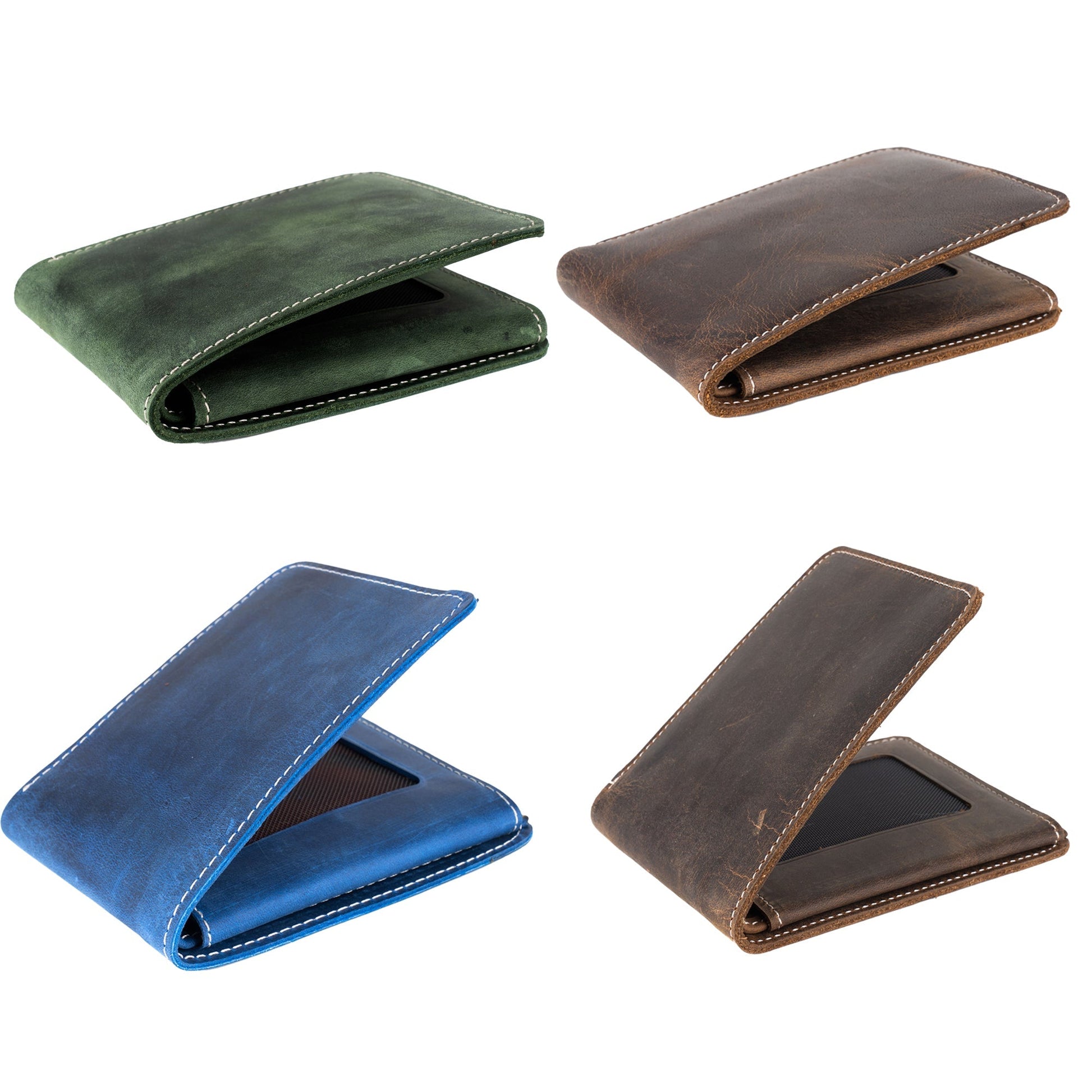 Leather Bifold Wallets Dallas