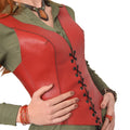 Leather Bustier Red Harmony