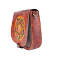 Leather Carved & Crafted Hand Bag Amisos