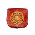 Leather Carved & Crafted Hand Bag Amisos