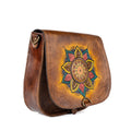 Leather Carved & Crafted Hand Bag Amisos