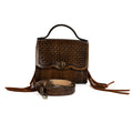 Leather Carved & Crafted Hand Bag Belinda