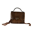 Leather Carved & Crafted Hand Bag Belinda