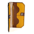 Leather Carved & Crafted Wallet Mohawk Colorfull