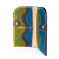 Leather Carved & Crafted Wallet Women Colorfull