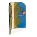 Leather Carved & Crafted Wallet Women Colorfull