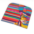 Leather Carved & Crafted Wallet Women Colorfull